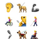Nowe emoji z niepełnosprawnymi