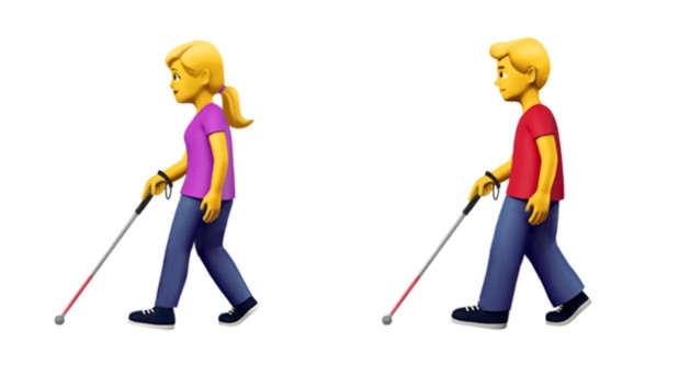 Nowe emoji z niepełnosprawnymi