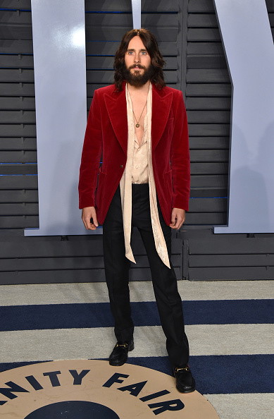 Oscary 2018: Jared Leto na Vanity Fair Oscar Party