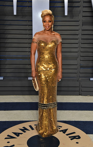 Oscary 2018: Mary J Blige na Vanity Fair Oscar Party