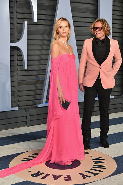 Oscary 2018: Natasha Poly i Peter Dundas na Vanity Fair Oscar Party