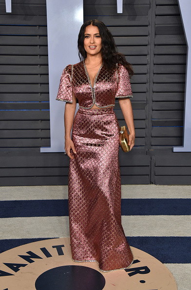 Oscary 2018: Salma Hayek na Vanity Fair Oscar Party