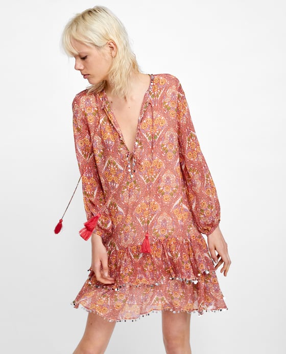 Boho sukienka Zara