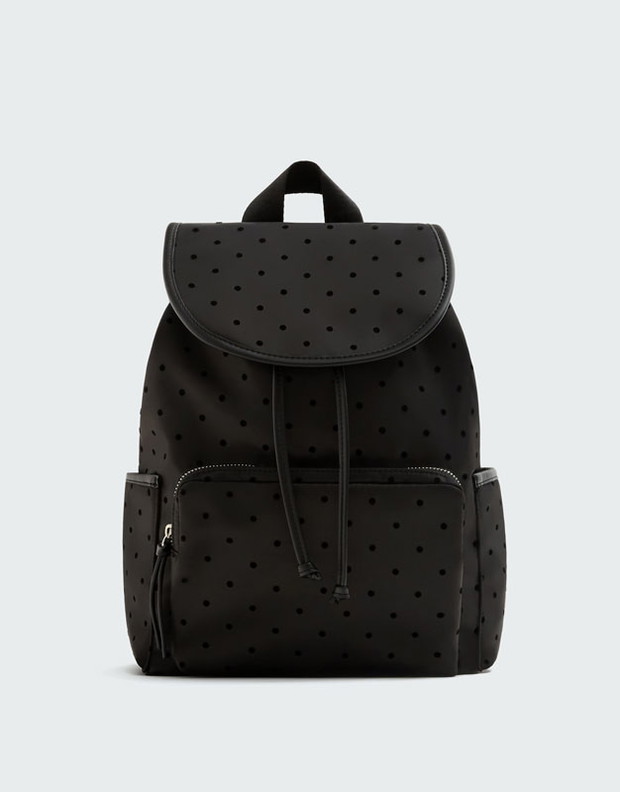 Czarny plecak Pull & Bear