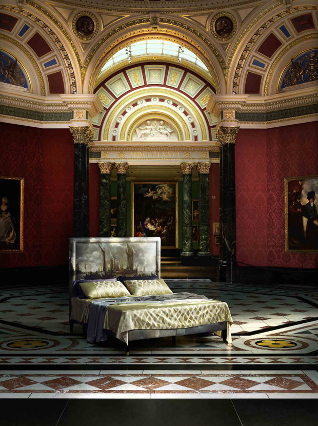 Łóżka SAVOIR BEDS X National Gallery