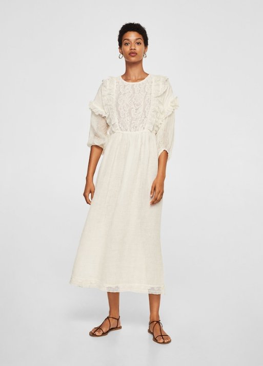 Sukienka boho Mango