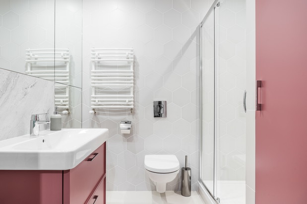 Wnętrze tygodnia: kobiece i eleganckie 40 m2 w Gdańsku