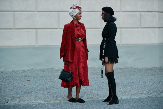 Stylizacje Stockholm Fashion Week (street style)