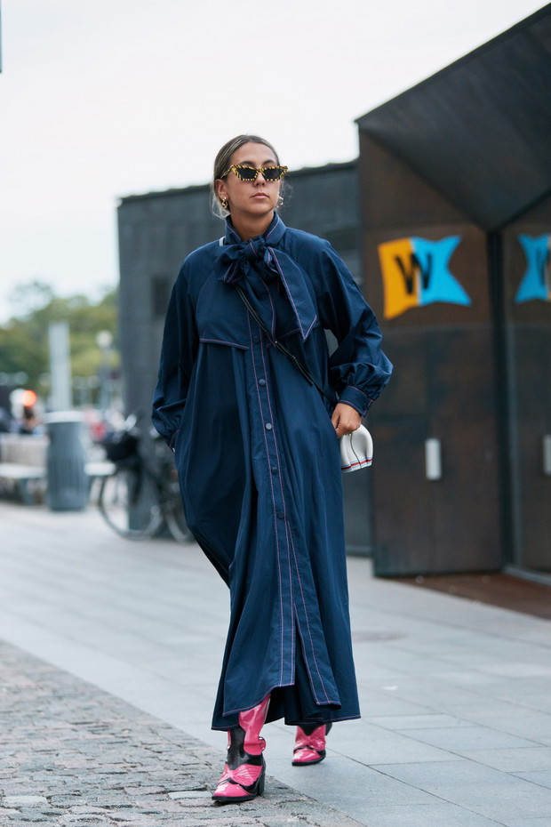 Stylizacje Stockholm Fashion Week (street style)