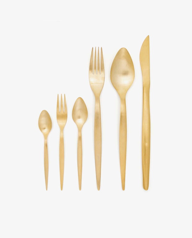 Złote sztućce, ZARA HOME, od 29,90 zł