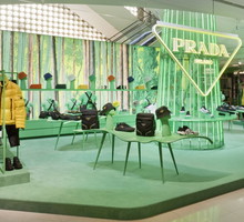 „Hyper Leaves” - pop up Prady w Galerii Lafayette