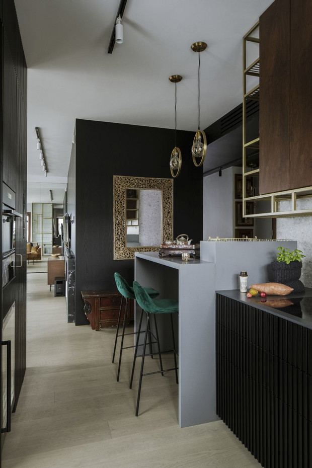 Apartament z widokiem na Stary Mokotów, stylizacja Patrycja Rabińska, projekt wnętrza Katarzyna Putka i Kamila Chojnowska / INSIDEarch