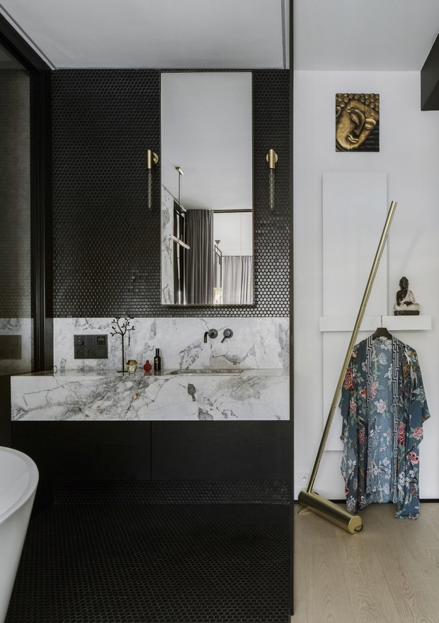 Apartament z widokiem na Stary Mokotów, stylizacja Patrycja Rabińska, projekt wnętrza Katarzyna Putka i Kamila Chojnowska / INSIDEarch