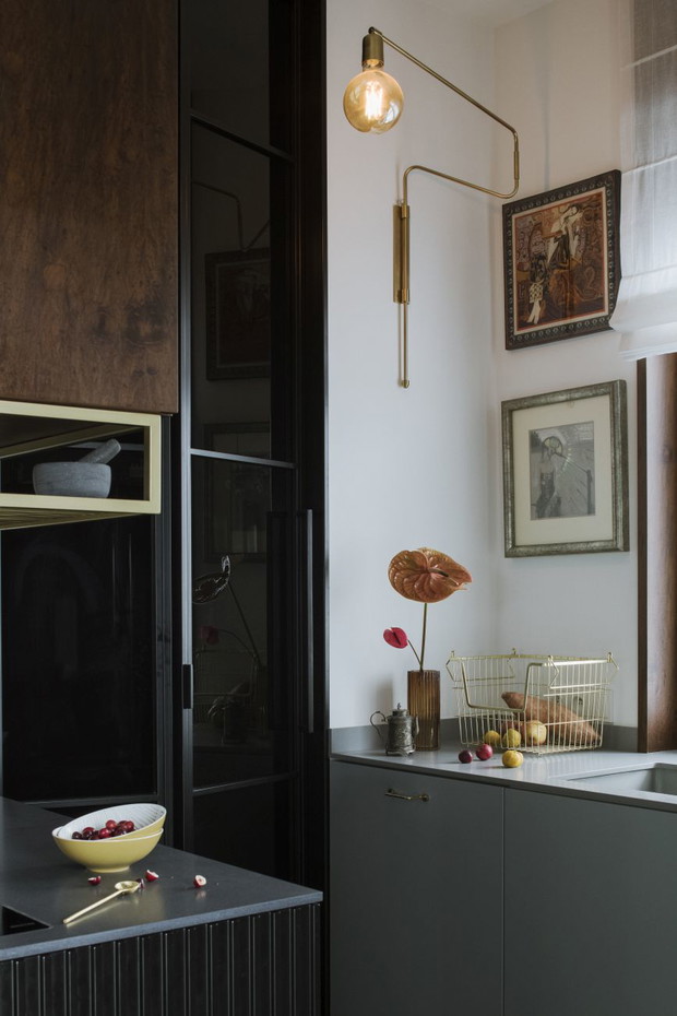 Apartament z widokiem na Stary Mokotów, stylizacja Patrycja Rabińska, projekt wnętrza Katarzyna Putka i Kamila Chojnowska / INSIDEarch