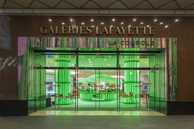 „Hyper Leaves” - pop up Prady w Galerii Lafayette