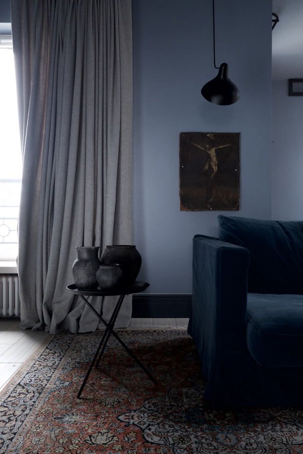 Mieszkanie w kamienicy przy warszawskim MDM-ie, projekt: Natalia Stosio, la folie studio