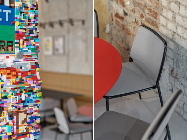 POP IN diner&bar w Gdyni, projekt: Sikora Wnętrza