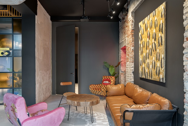 POP IN diner&bar w Gdyni, projekt: Sikora Wnętrza