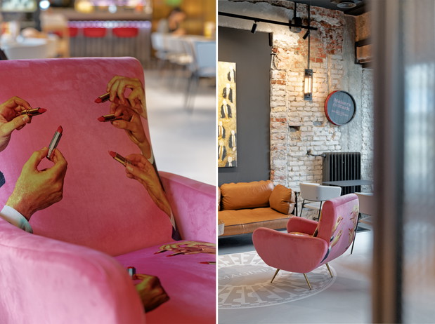 POP IN diner&bar w Gdyni, projekt: Sikora Wnętrza