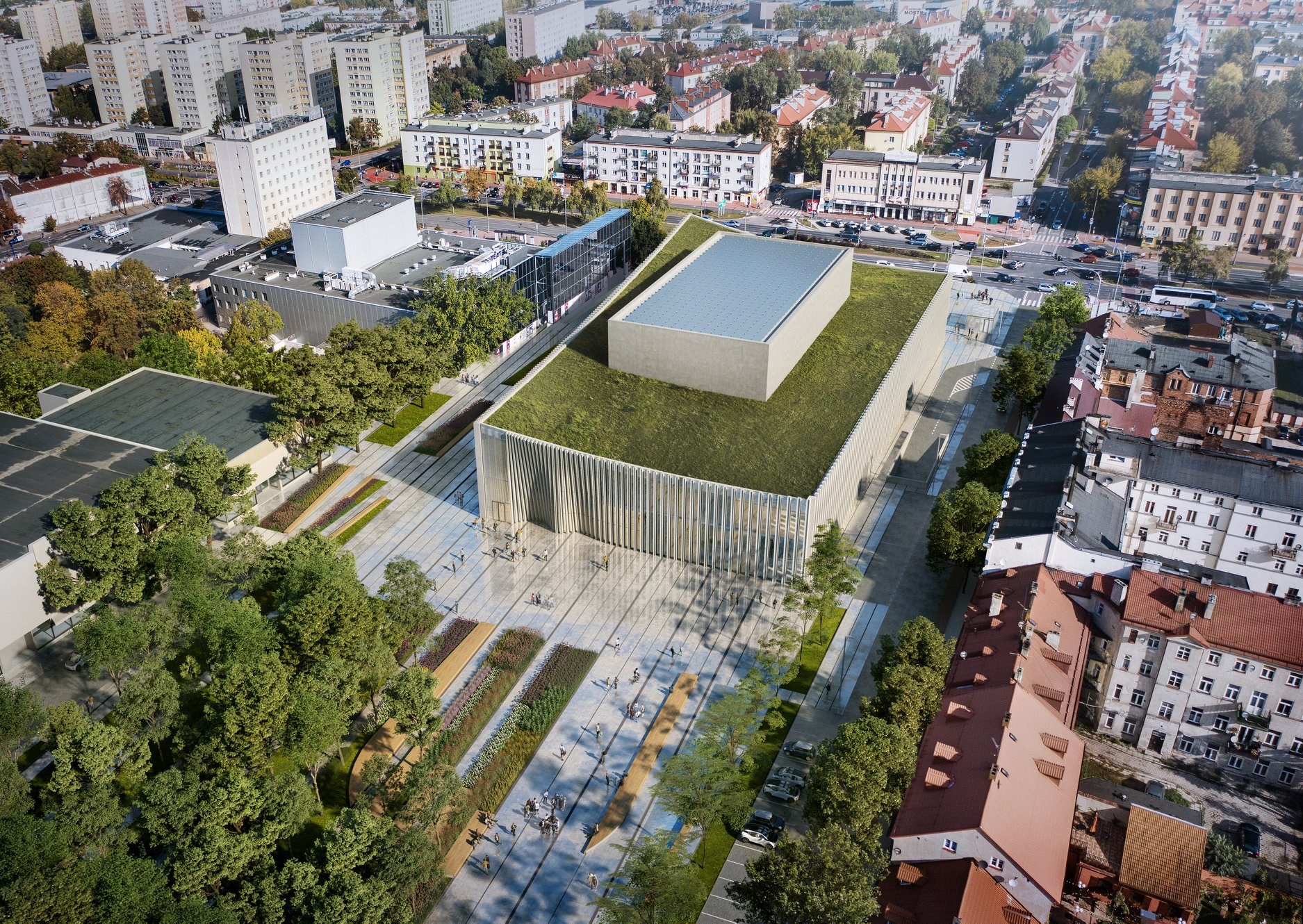 Siedziba Płockiej Orkiestry Symfonicznej, projekt: plus3-architekci