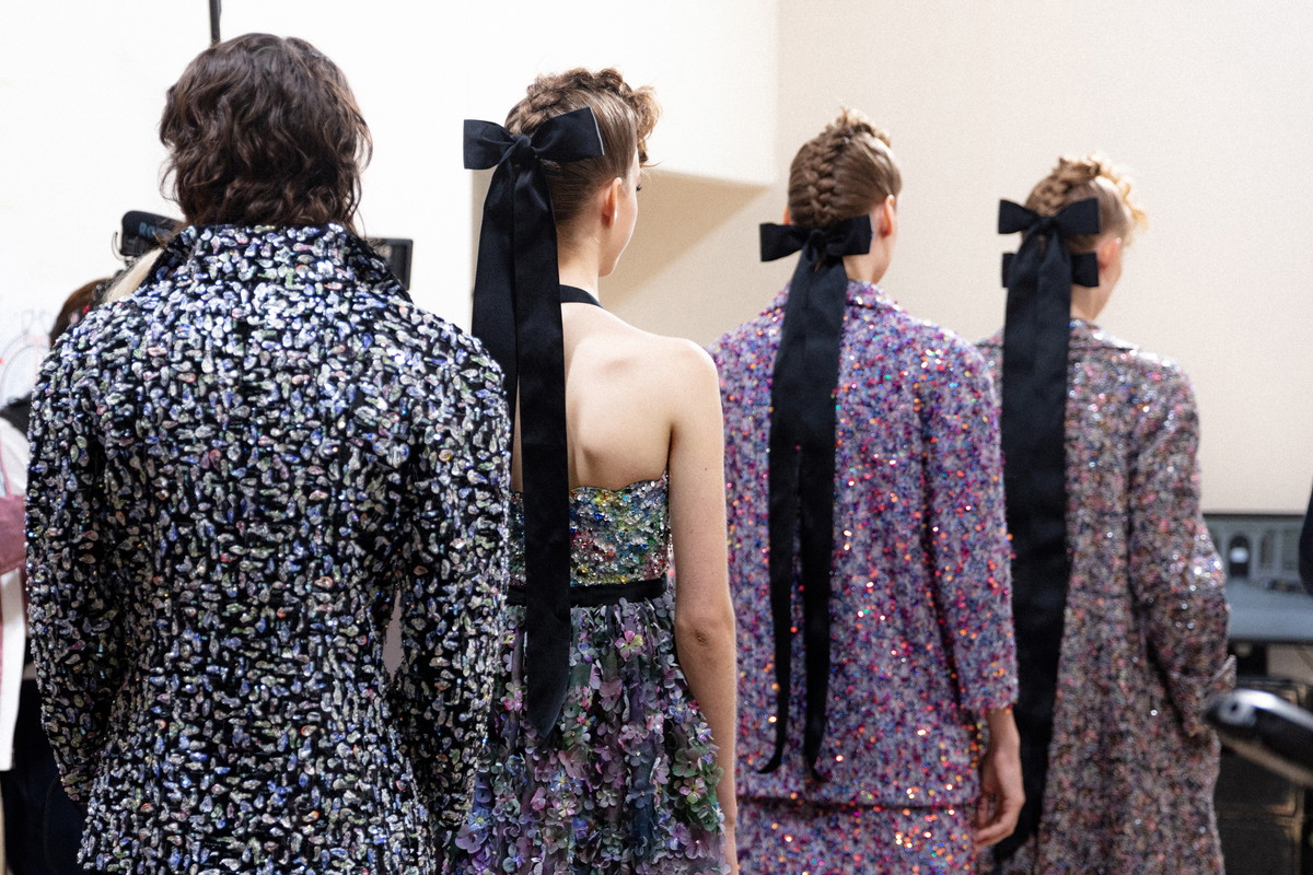 Backstage: Chanel haute couture jesień-zima 2021/2022