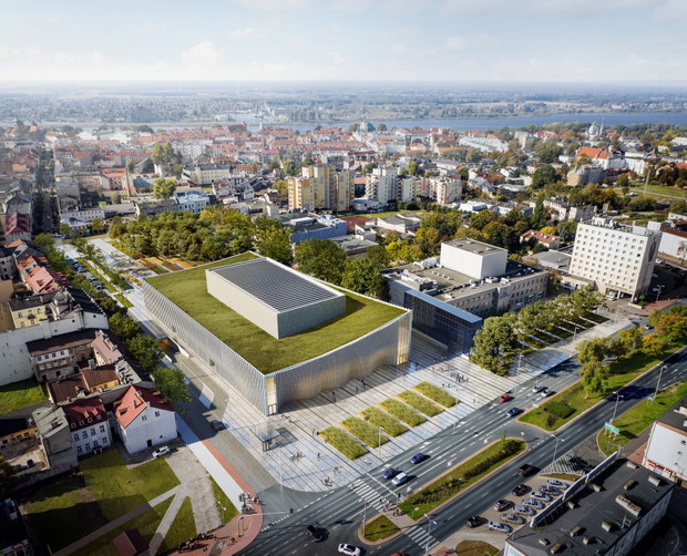 Siedziba Płockiej Orkiestry Symfonicznej, projekt: plus3-architekci