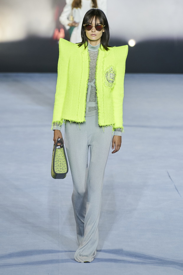 Balmain wiosna-lato 2021: kobiety Oliviera