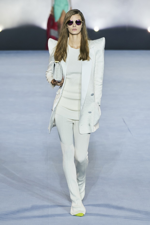 Balmain wiosna-lato 2021: kobiety Oliviera