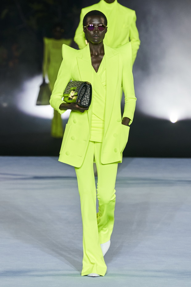 Balmain wiosna-lato 2021: kobiety Oliviera