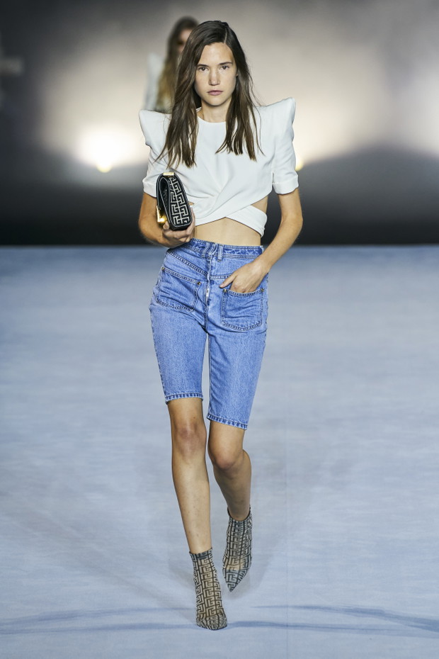 Balmain wiosna-lato 2021: kobiety Oliviera