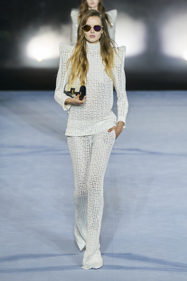 Balmain wiosna-lato 2021: kobiety Oliviera