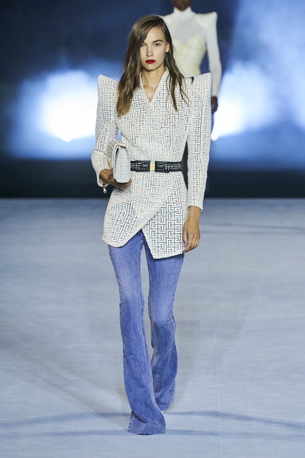 Balmain wiosna-lato 2021: kobiety Oliviera
