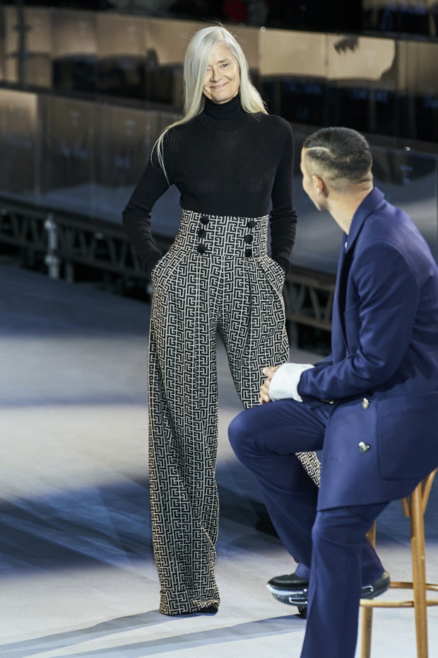 Balmain wiosna-lato 2021: kobiety Oliviera