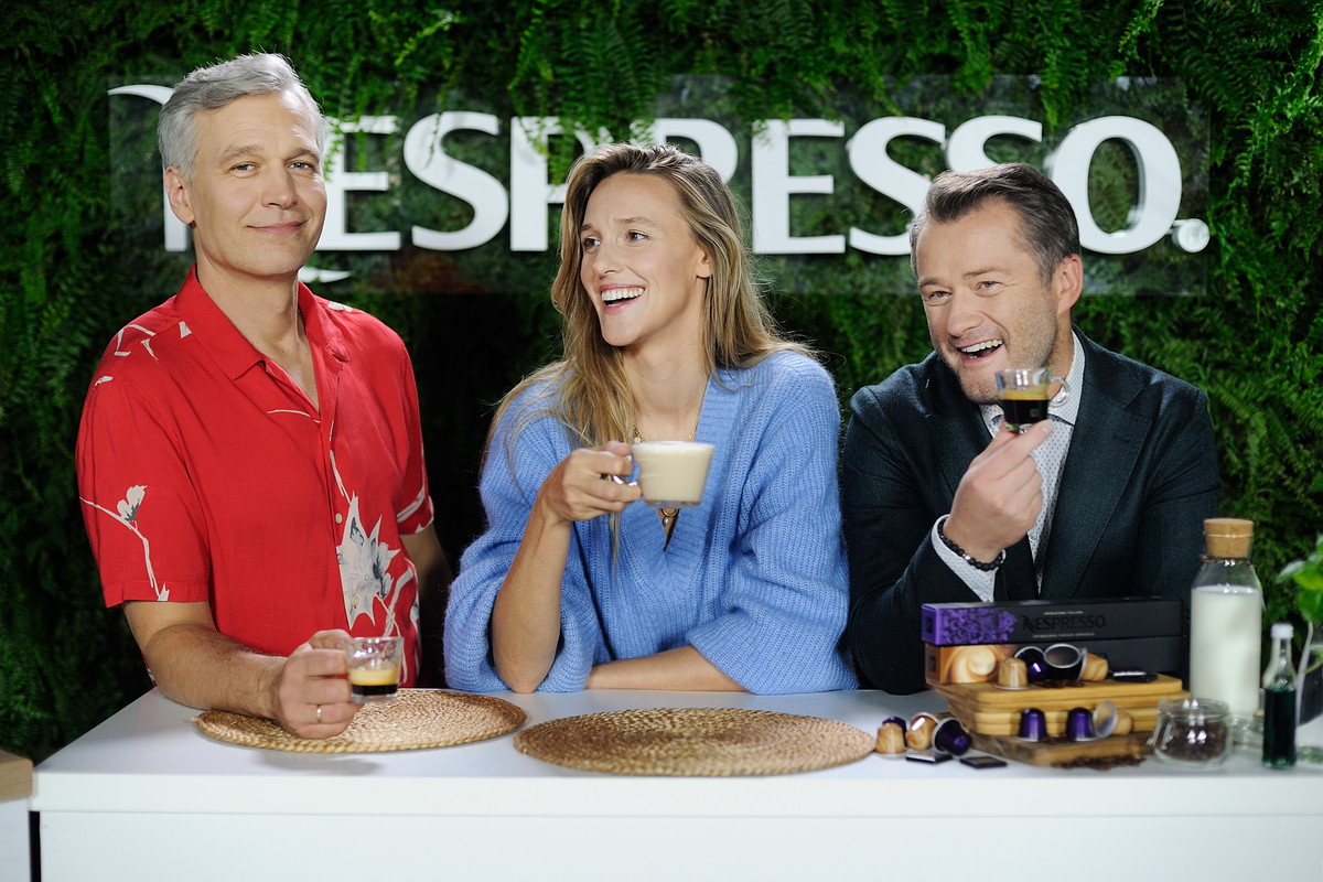 Nespresso Masterclass – wirtualne spotkanie przy kawie Z Aleksandrą i Michałem Żebrowskimi oraz Jarosławem Kuźniarem
