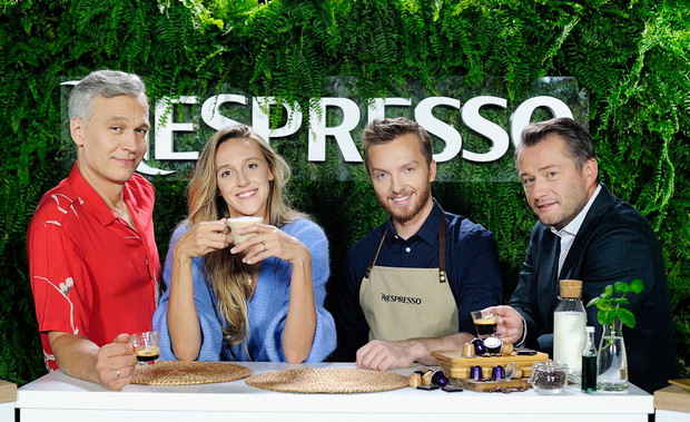 Nespresso Masterclass – wirtualne spotkanie przy kawie Z Aleksandrą i Michałem Żebrowskimi oraz Jarosławem Kuźniarem