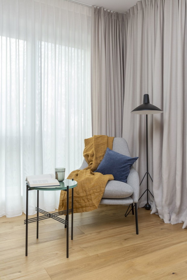 Mieszkanie na Białołęce, projekt wnętrza: architekt wnętrz Katarzyna Piotrowska, Decoroom, projekt kuchni: architekt wnętrz Katarzyna Domańska, Decoroom