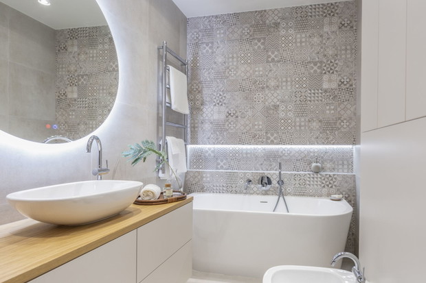 Mieszkanie na Białołęce, projekt wnętrza: architekt wnętrz Katarzyna Piotrowska, Decoroom, projekt kuchni: architekt wnętrz Katarzyna Domańska, Decoroom