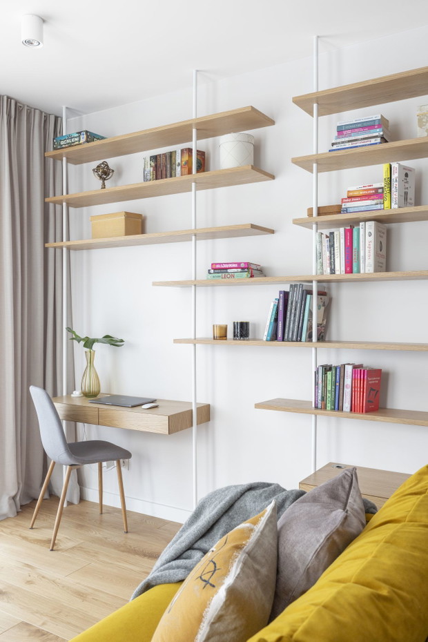 Mieszkanie na Białołęce, projekt wnętrza: architekt wnętrz Katarzyna Piotrowska, Decoroom, projekt kuchni: architekt wnętrz Katarzyna Domańska, Decoroom