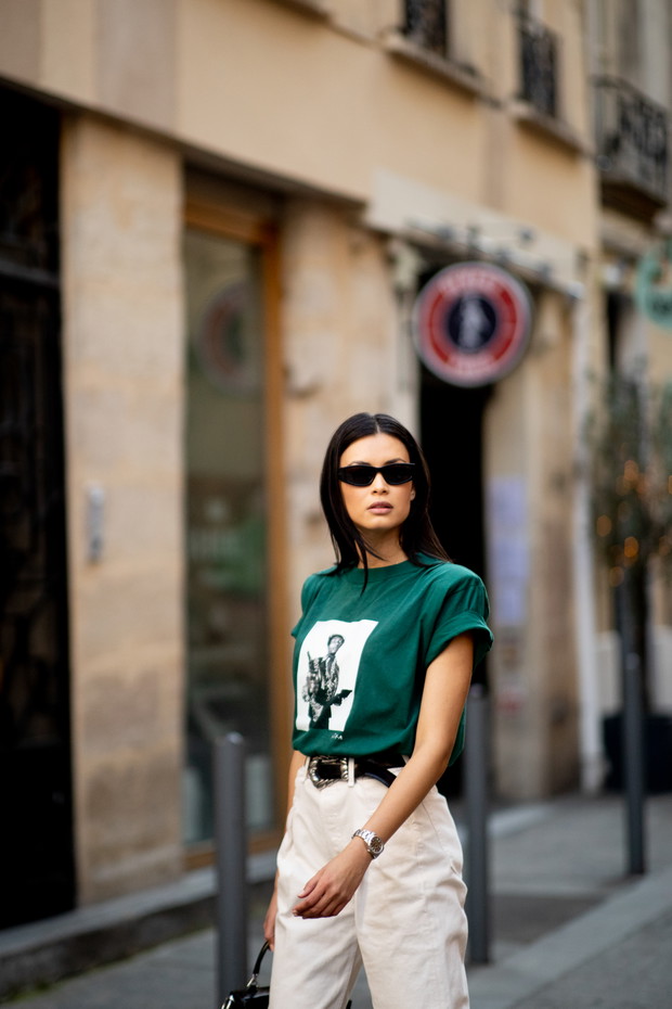 Street fashion Paris Fashion Week jesień-zima 2021/2022