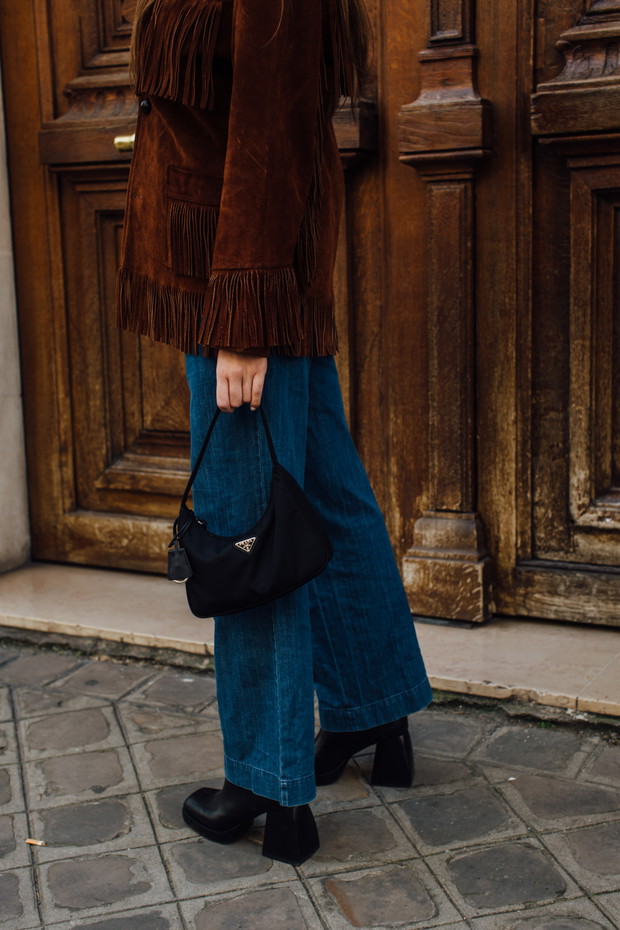 Street fashion Paris Fashion Week jesień-zima 2021/2022