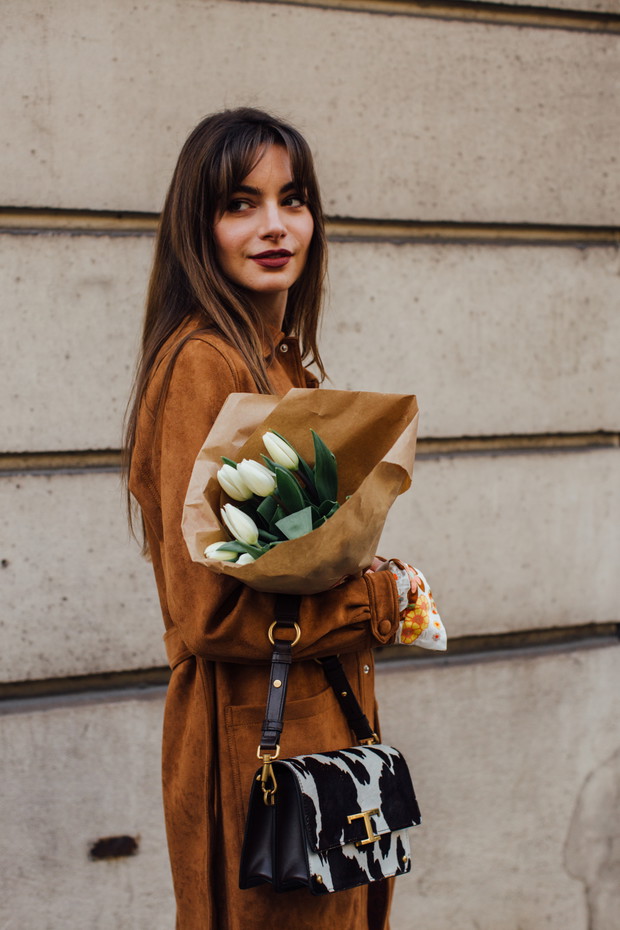 Street fashion Paris Fashion Week jesień-zima 2021/2022