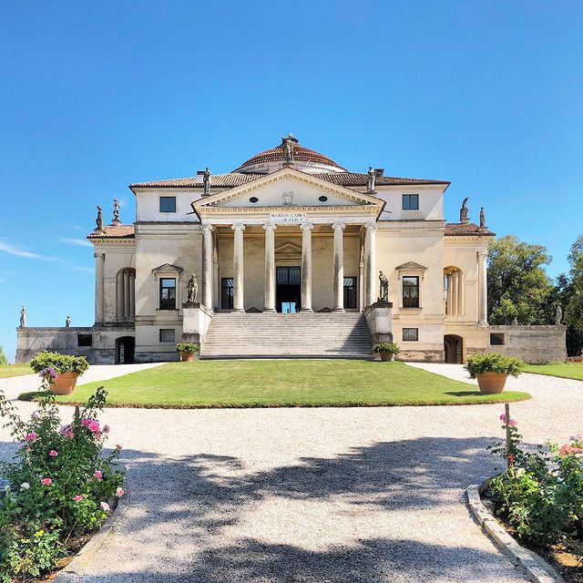 Villa Rotonda w Vicenzie, projekt Andrea Paladio
