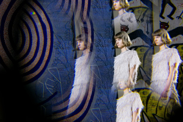 Wybieg Dior haute couture wiosna-lato 2022