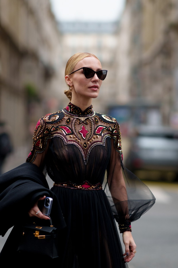 Paris Couture Week: street fashion