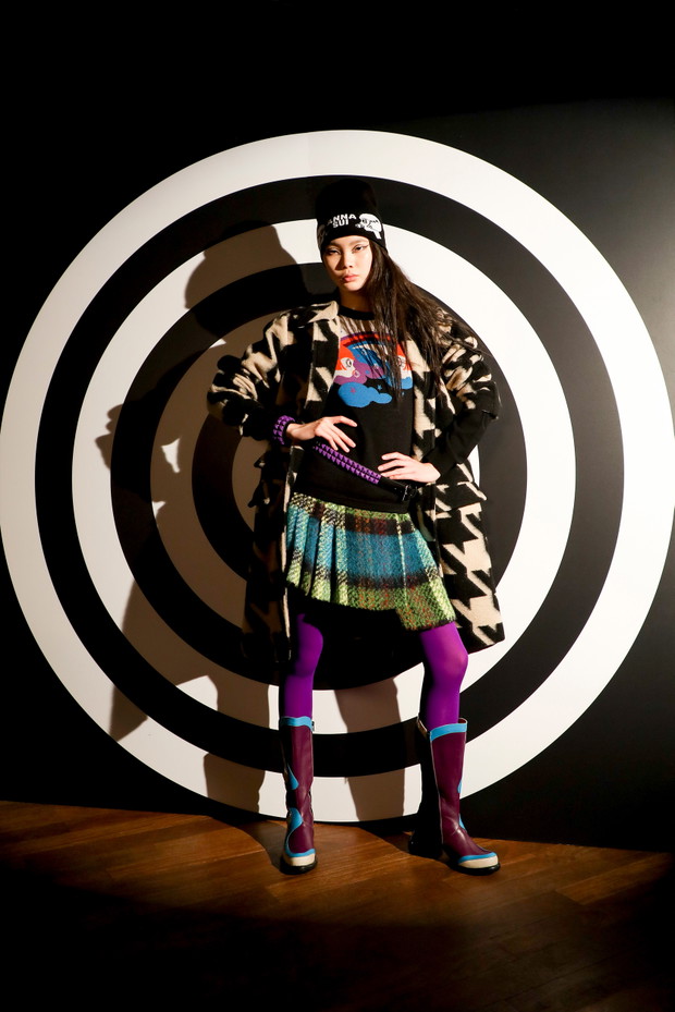 Anna Sui jesień-zima 2022/2023