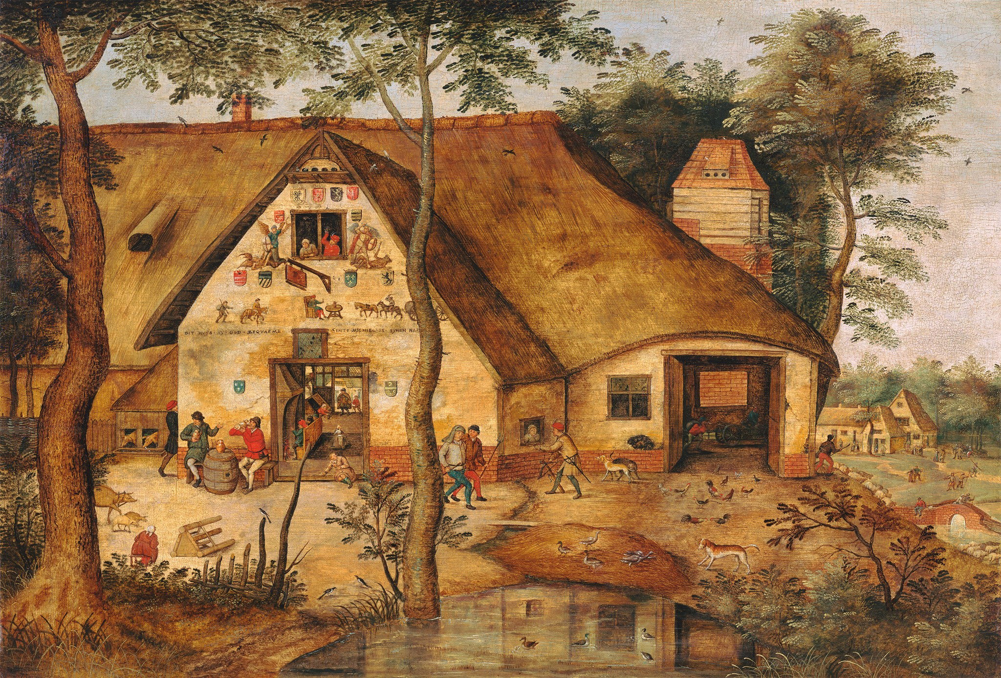 Pieter II Brueghel, „Karczma Pod Świętym Michałem”