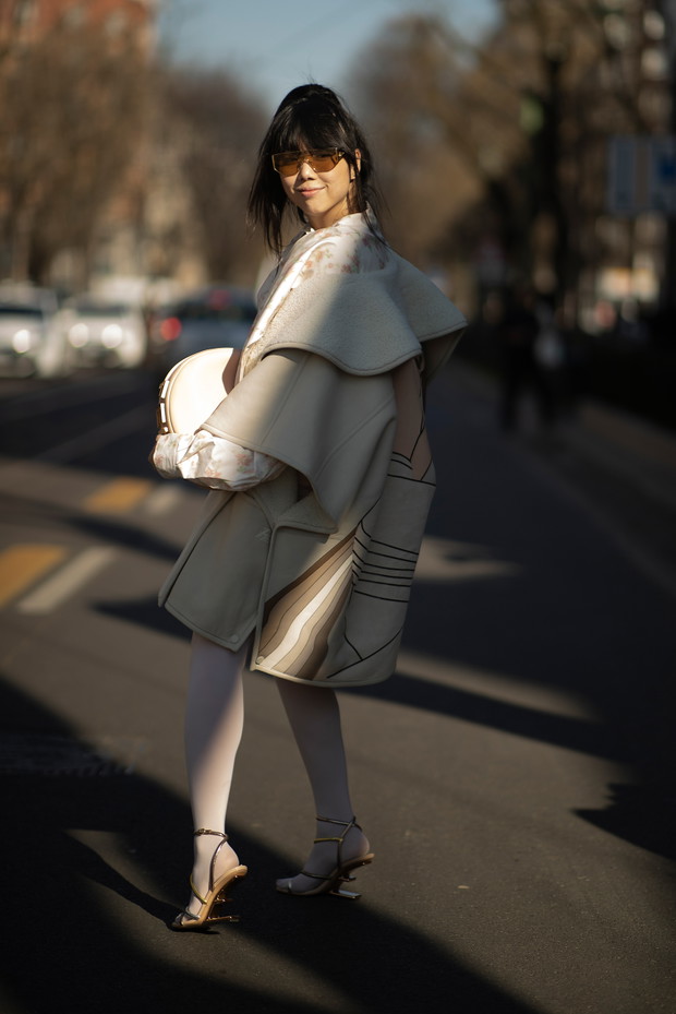 Milan Fashion Week jesień-zima 2022/2023: street style