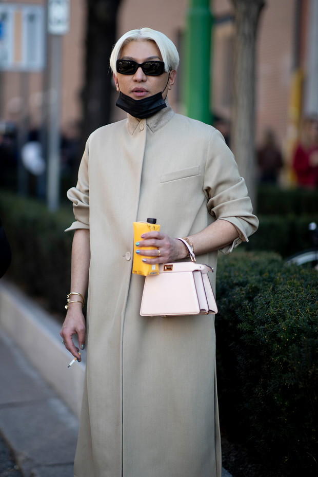 Milan Fashion Week jesień-zima 2022/2023: street style