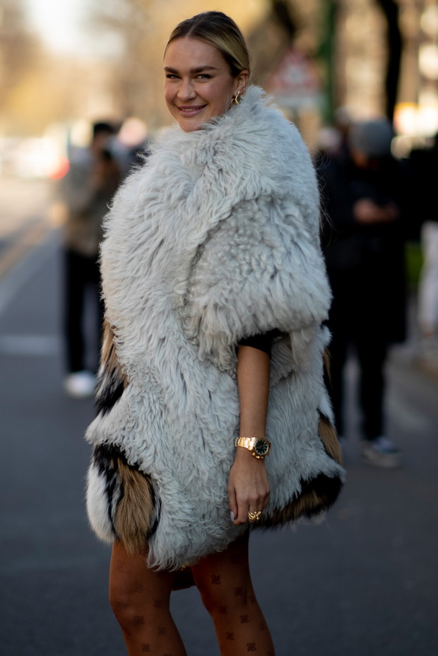 Milan Fashion Week jesień-zima 2022/2023: street style