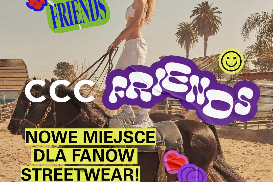 Od teraz nie musisz już robić zakupów samodzielnie. Dołącz do CCC Friends i połącz się z innymi fanami streetwear’u!